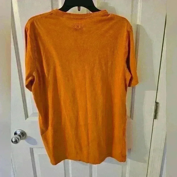 UNDER ARMOUR Orange Tee Size L - Picture 3 of 3